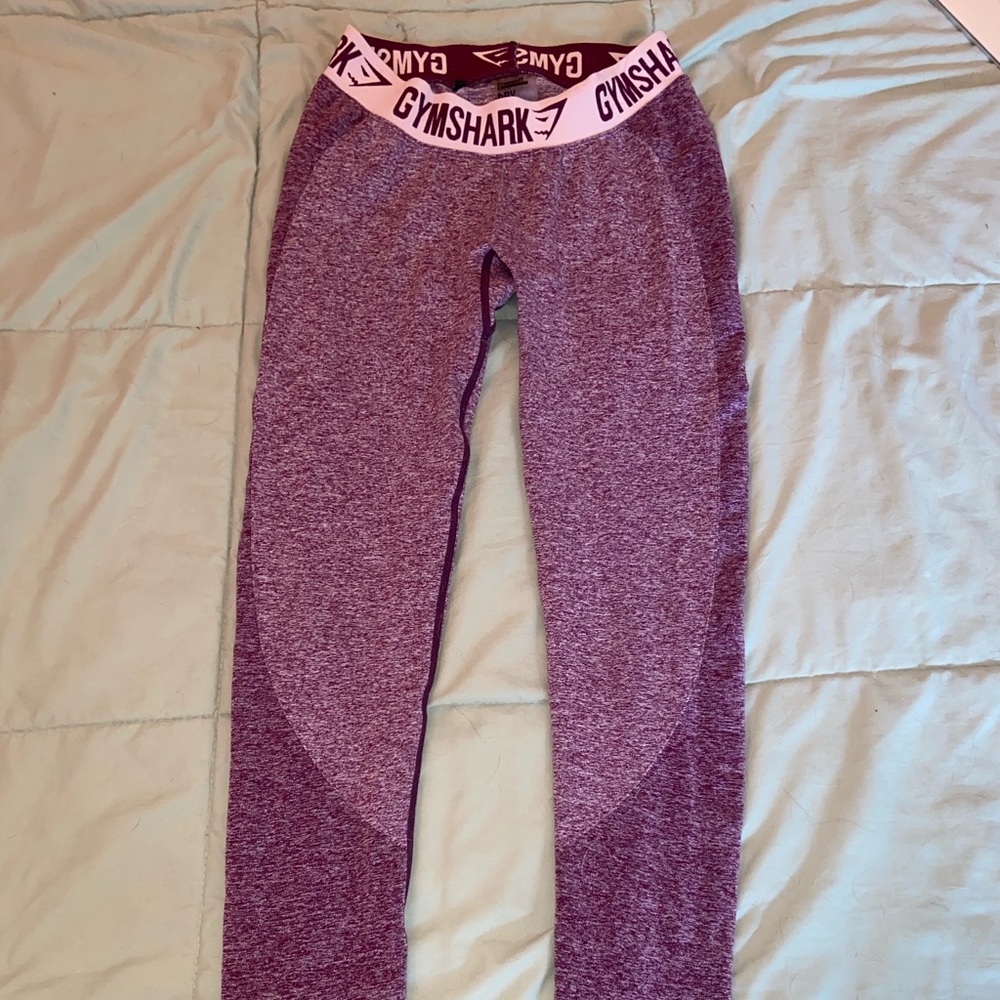 Maroon/Purpleish Gymshark FLEX leggings
